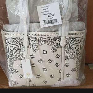 TORY BURCH PERRY TOTE Americana Bandana